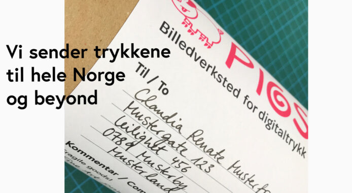 trygg pakking og frakt i hele Norge