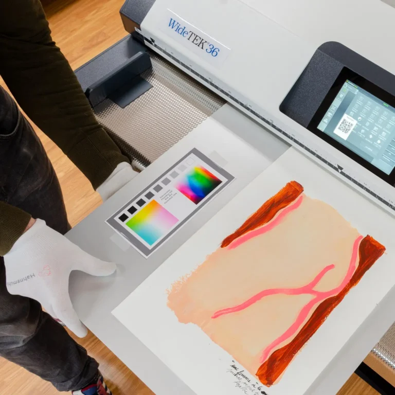 skanning av kunst Oslo – repro